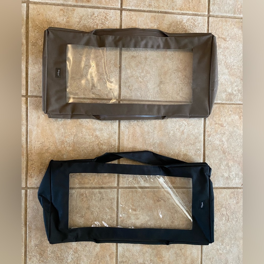 2 Thirty-One large utility tote covers.